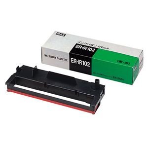 【中古】マックス 勤番記録時計用インクリボン 黒 赤 ER-IR102 1個 家電 遣って行く家電 余分の物の遣って行く家電 top1-ds-962831-sd5-ah [事あたらしい飾り気のない荷拵え]