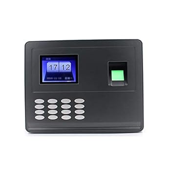 【中古】指紋出席機 2.8インチのカラー画面インテリジェント指紋パスワード出席マシン従業員 従業員チェックインレコーダー (色 : Photo color, Size : O