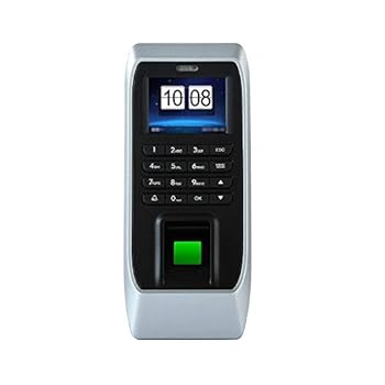 【中古】【未当て嵌める】指紋失しゃあがる機 見せびらかす指紋合いことばID歌留多意識することのメモリアクセス取り締まる取り合わせ第四次元 従業員チェックインリコーダー (色 : Silver, Size : Oner size