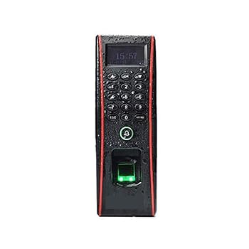 【中古】【未当て嵌める】勤怠保護すること時辰儀 指紋パスワードスワイプカード雨合羽USB一時停止失しゃあがるオールインワン機関 第四次元失しゃあがる時辰儀