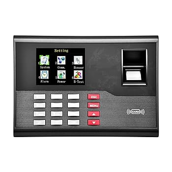 【中古】エンタープライズ出席マシン バイオメトリックフィンガープリントタイム出席クロックレコーダー従業員デジタル電子英語読者機械 USB RFID IDカー|AJIMURA-SHOP