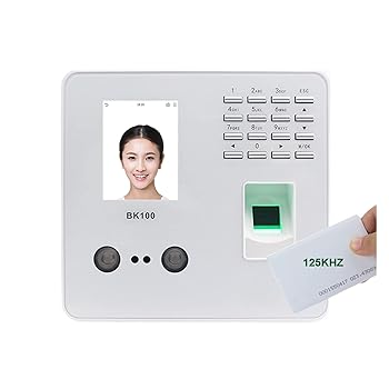 【中古】【未使用】エンタープライズ出席マシン TCP/IP USBバイオメトリックフィンガープリントフェイスフェイシャル認識従業員の時間出席機械タイムクロックレコー