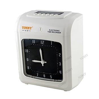 【中古】【未使用】エンタープライズ出席マシン 出席時計、パンチカード、パンチカード機、出席機、英語版A-8電子タイムクロック にインテリジェント (Color : With｜AJIMURA-SHOP
