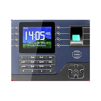 【中古】バイオメトリック・クロック・ネットワーク指紋時間出席/スワイプ式タイムレコーダー/ICカード式タイムレコーダー タイムレコーダーの従業員