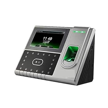 【中古】【未使用】4.3インチTFTタッチスクリーン顔認識バイオ指紋時間出席システム タイムレコーダーの従業員