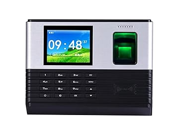 【中古】指紋時間出席マシンWI-FI TCPIP Uディスクコミュニケーション指紋認証タイムカードA1 /フリーソフトウェア タイムレコーダーの従業員