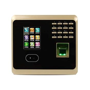 【中古】指紋フェイスタイムレコーダースタッフデイリーサインインタイムカード機 出勤記録時計の従業員