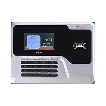 【中古】受け入れる能力のあるなバイオメトリックスタッフクロック・ネットワークタイプ御引き回し歌留多式出勤記録時計集積回路歌留多ID歌留多 出勤記録時計の従業員