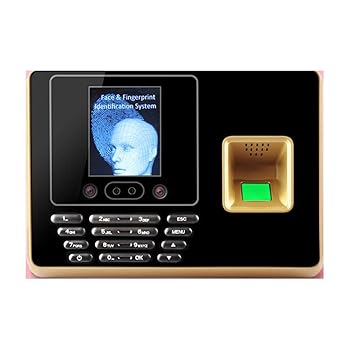 【中古】フェイス指紋出席マシンTCP/IPネットワークポートUsbUディスクのダウンロード英語 タイムレコーダーの従業員