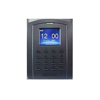 【中古】出席マシンスワイプカード誘導指紋従業サインイン機 タイムレコーダーの従業員