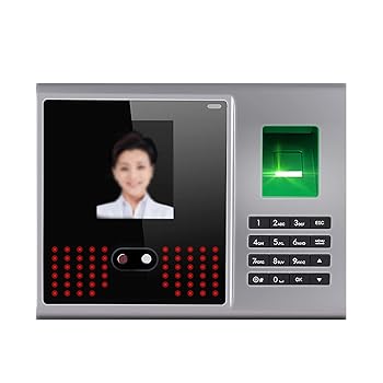 【中古】指紋公証 一時停止歌留多 顔と指紋の変わり種意識することの失しゃあがる機顔意識すること殴り付ける歌留多機 広々とした適用業務 (色 : Silver, Size : 19.2x4.2x14.7c