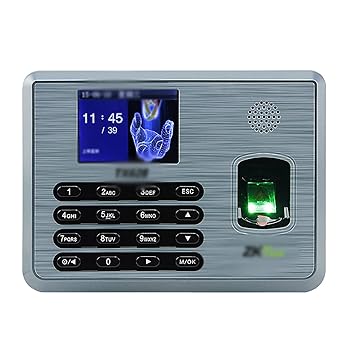 【中古】タイムカード本体 指紋認証出退勤機 会社員の指紋出退勤 オフィス用 (色 : Silver, Size : One size)|AJIMURA-SHOP