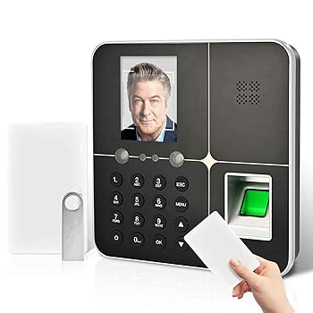 【中古】【未使用】従業員用の4 in 1指紋タイムクロック、指紋、顔、RFIDおよびパスワードを備えた出席マシン、従業員スタンプ時計、月額料金なし、中小企業のオフ｜AJIMURA-SHOP