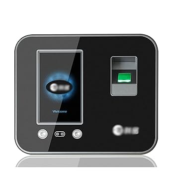【中古】【未使用】従業員出席機 顔認証出勤機 パスワード指紋パンチカード機 顔認証サインイン機 出勤レコーダー タイムレコーダー