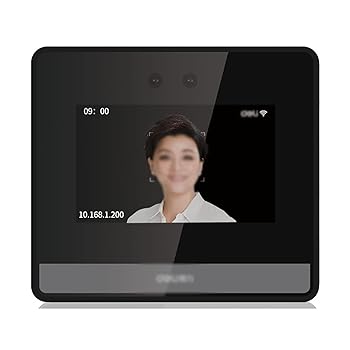 【中古】【未使用】従業員出席機 顔認識 Wifi 勤怠管理機 スタッフ インテリジェント チェックインおよびチェックアウト機 カード パンチング マシン 出勤レコーダ