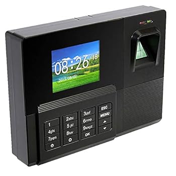 【中古】バイオメトリック指紋時間時計、バイオメトリック指紋出席機、インテリジェント誘導省エネ指紋リーダー、低消費電力と高速識別