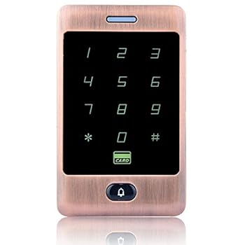 【中古】【未使用】出席マシン メタルタッチアクセスコントローラのパスワードアクセス制御システムの出席マシン 指紋出席機 (色 : Silver, Size : Oner size)