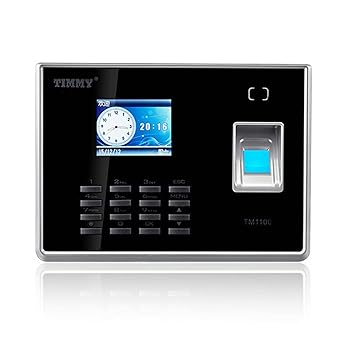 【中古】エンタープライズ出席マシン TM1100ネットワーキングタイムクロックソフトウェア自由時間出席機の指紋タイムクロックマシン付きドアベルアラーム|AJIMURA-SHOP