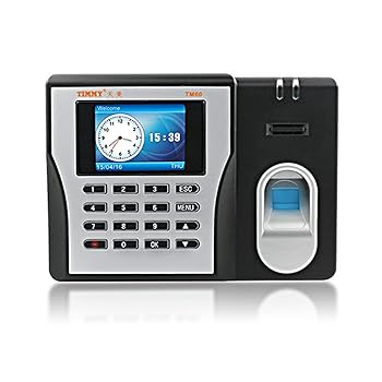 【中古】【未使用】エンタープライズ出席マシン TM60指紋の時間出席機のデスクトップのぶら下げ時間出席時計デュアル使用ネットワーク化された時間出席管理システム