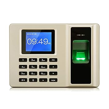 【中古】出席マシン スマートフィンガープリント時間の出席機フリーソフトウェアオフラインタイム出席機 インテリジェントな生体認証指紋時間出席機 (色|AJIMURA-SHOP