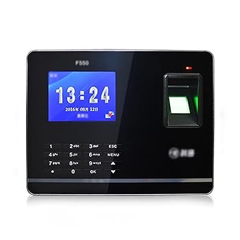 【中古】【未使用】従業員出席機 指紋出席機WIFI Uディスク通信指紋パンチカード機 チェックイン機 (色 : Black, Size : One size)