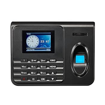 【中古】指紋認証 タイムカード 理性的な指紋の時間および出席機械多機能の時間および出席機械 幅広いアプリケーション