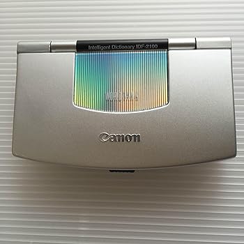 【中古】CANON wordtank IDF-2100 (6コンテンツ, 英語モデル, コンパクトサイズ)