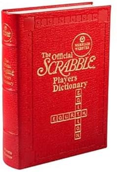 【中古】Graphic Image レッドレザー綴じ Merriam-Webster 公式スクラブルプレイヤーズ辞書