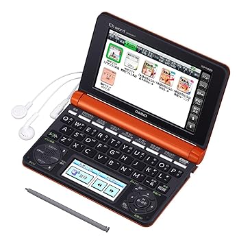 【中古】【未使用】カシオ 電子辞書 エクスワード ビジネスコンテンツ充実モデル XD-N8600RG オレンジ