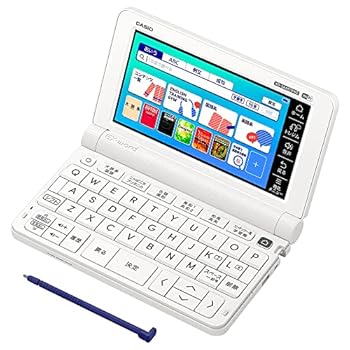 【中古】CASIO(カシオ) XD-SX4810WE(ホワイト) EX-word(エクスワード) 高校生モデル|AJIMURA-SHOP