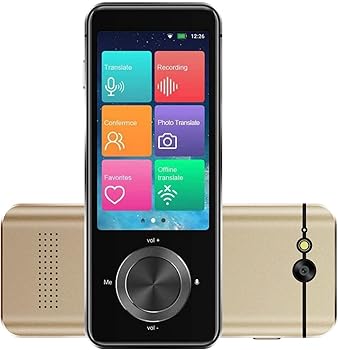 【中古】【未使用】107言語オンラインインスタント音声翻訳| ポータブル写真翻訳デバイス| 電子翻訳辞書| オフラインWiFiのサポート| 勉強、仕事、旅行のために