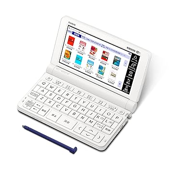 【中古】【未使用】カシオ 電子辞書 小学生・中学生 (推奨) 小5-中3向け エクスワード XD-SX3810WE 220コンテンツ ホワイト XD-SXN381WE セット
