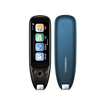 【中古】【未使用】リアルタイム言語翻訳機112言語オフラインオフィススクールトラベルスキャナー翻訳ペン辞書デジタルコーランリーダー (色 : ネイビーブルー) int|AJIMURA-SHOP
