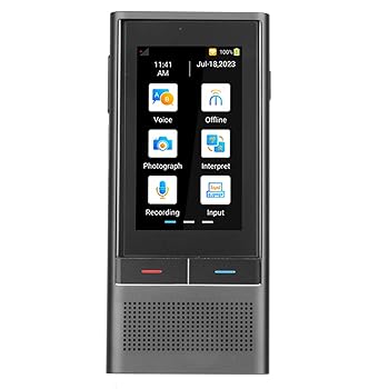 【中古】【未当て嵌める】話しことば書き換える機 WIFI 双方向語音書き換える機 1GB 16GB 2.8in カラータッチスクリーン 138話しことば相応う、ノイズキャンセリングマイク、旅する、買い出し 日用品雑貨・文房具・手芸-その他