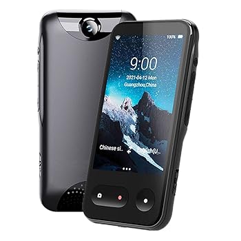 【中古】【未使用】言語翻訳機 写真翻訳装置 138言語 4G WIFI オンライン即時翻訳 レコーダー機能付き電子辞書 14言語 オフライン翻訳が必要 効率が必要 charitable