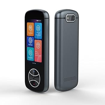 【中古】スマートインスタント言語翻訳機 ポータブル写真スキャン翻訳装置 音声電子辞書装置 オンライン 107 言語 | オフライン 12 言語 | 録音翻訳 (B)｜AJIMURA-SHOP