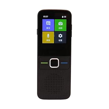 【中古】【未使用】T10 オフライン翻訳機 リアルタイム言語翻訳機 137 言語 ポータブル スマート音声翻訳機 音声学習 旅行用 Warm as ever|AJIMURA-SHOP