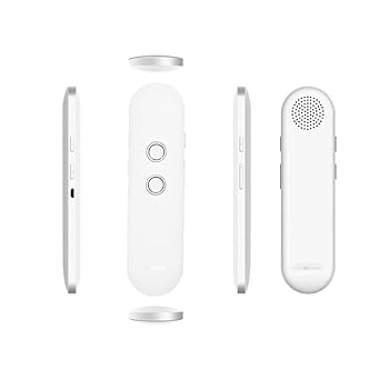 【中古】ポータブルスマート音声言語翻訳機 T4 インスタント双方向音声翻訳機 42 言語翻訳 ビジネス旅行用 (色 : ブルー) (ホワイト) Warm as ever|AJIMURA-SHOP