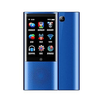 【中古】【未使用】音声写真インスタント翻訳者4G WIFI 8GBメモリ2.8インチタッチスクリーン2080mAh 77言語旅行ビジネス翻訳 (色 : グレー) (ブルー) Warm as ever