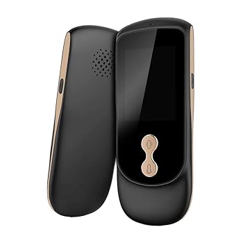 【中古】【未使用】2.4インチIPSタッチスクリーン付きスマート音声翻訳デバイス双方向リアルタイムインスタント言語翻訳サポート39言語をサポート旅行ビジネス学習
