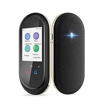 【中古】[アップグレード] カメラ翻訳付き言語翻訳デバイス Bluetooth イヤホン接続 2.4 インチ画面 106 言語 2 つの音声翻訳、ブラック Warm as ever｜AJIMURA-SHOP