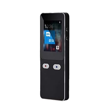 【中古】音声翻訳デバイス、言語翻訳デバイス、スマート言語音声 2.4 インチ タッチ スクリーン 44 言語 WiFi ポケット電子翻訳機 学習 旅行 ショッピン