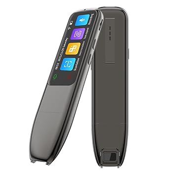 【中古】インスタント音声翻訳デバイス| ポータブルオフライン翻訳スキャン辞書ペン|WiFi 112 言語電子辞書翻訳読書ペン| 勉強、仕事、旅行に最適(C) WZS