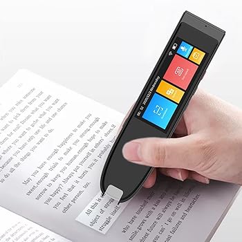 【中古】インスタント音声翻訳デバイス ポータブルオフライン翻訳読書ペン 112 言語スマート電子辞書スキャンペン 勉強、仕事、旅行に最適 WZSS