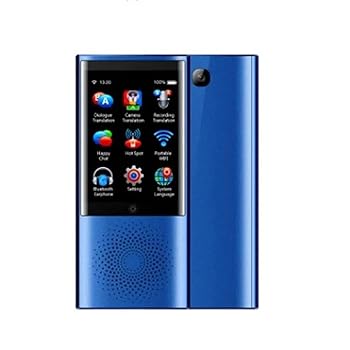 【中古】【未使用】言語翻訳デバイス、翻訳デバイス、インテリジェントインスタントオフラインサポート 45 言語リアルタイム電子音声翻訳機学習ショッピング旅行ビ