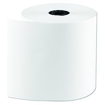 【中古】National Checking 1300SP Registrolls Point-Of-Sale Rolls, 3 インチ. x 165 フィート., White