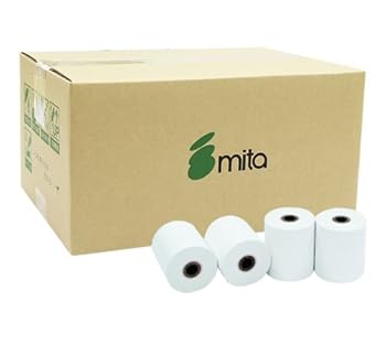 【中古】感熱 渦巻形紙 58×50×12 （ 40巻 容器に並べる ）
