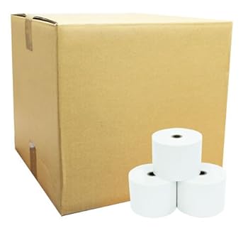 【中古】【未使用】感熱ロール紙 58×80×12 (80巻パック)