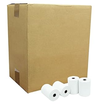 【中古】感熱渦巻形紙 80×60×12 （60巻容器に並べる）