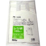 【中古】【入れもの売りわたす】金銭登録器袋(白)TA40 100枚×10冊  西日本40号東日本30号